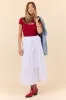 Be Yourself White Drawstring Eyelet Skirt FINAL SALE sold by Pink Lily