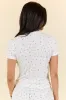 What A Dream Red Ditsy Floral Pajama Short Sleeve Top FINAL SALE sold by Pink Lily