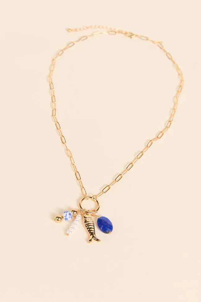 Fish Charm Necklace FINAL SALE sold by Pink Lily product image thumbnail 2