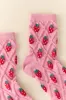 Pink Strawberry Socks FINAL SALE sold by Pink Lily