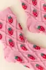 Pink Strawberry Socks FINAL SALE sold by Pink Lily