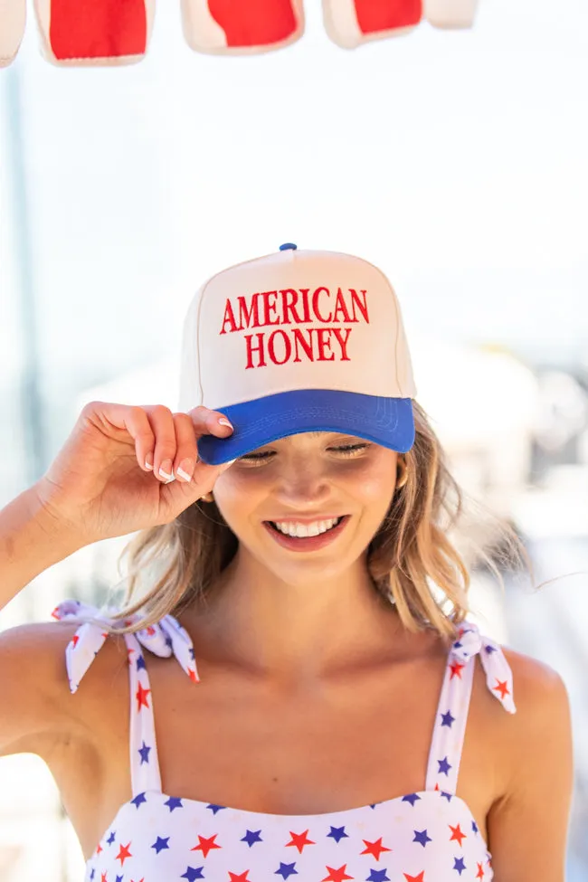 American Honey Blue Trucker Hat sold by Pink Lily product image thumbnail 2