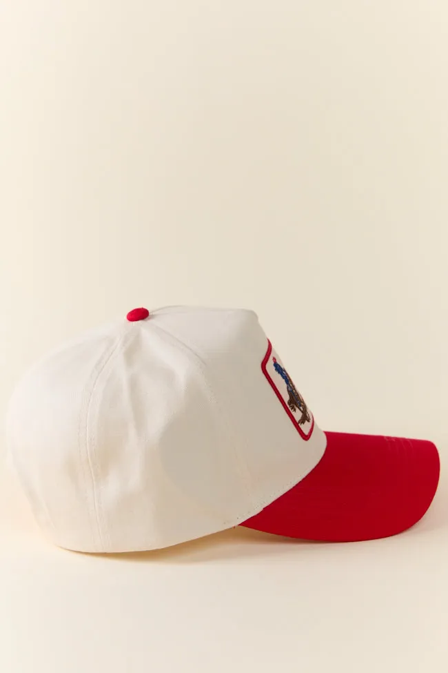 All American Cowgirl Red Trucker Hat SALE sold by Pink Lily product image thumbnail 3