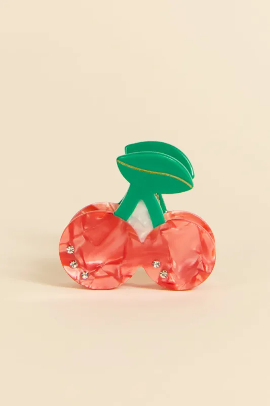 Red Cherries Claw Clip sold by Pink Lily