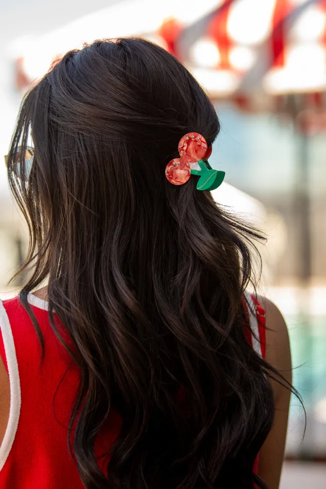 Red Cherries Claw Clip sold by Pink Lily product image thumbnail 2