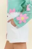 Chill Days Off White Ruffle Waist Denim Shorts FINAL SALE SALE sold by Pink Lily