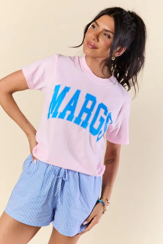 Margs Light Pink Graphic Tee SALE sold by Pink Lily