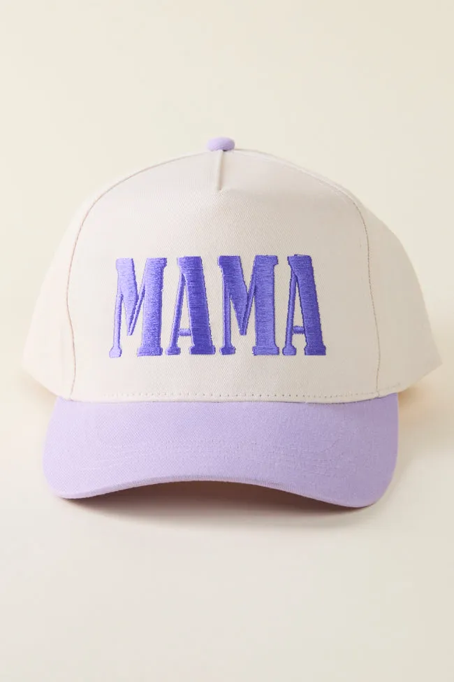 Mama Lavender Trucker Hat sold by Pink Lily