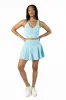 Head Start Light Blue Pleated Active Skort sold by Pink Lily