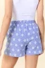 Living My Truth Blue Gingham And Daisies Boxer Shorts FINAL SALE sold by Pink Lily