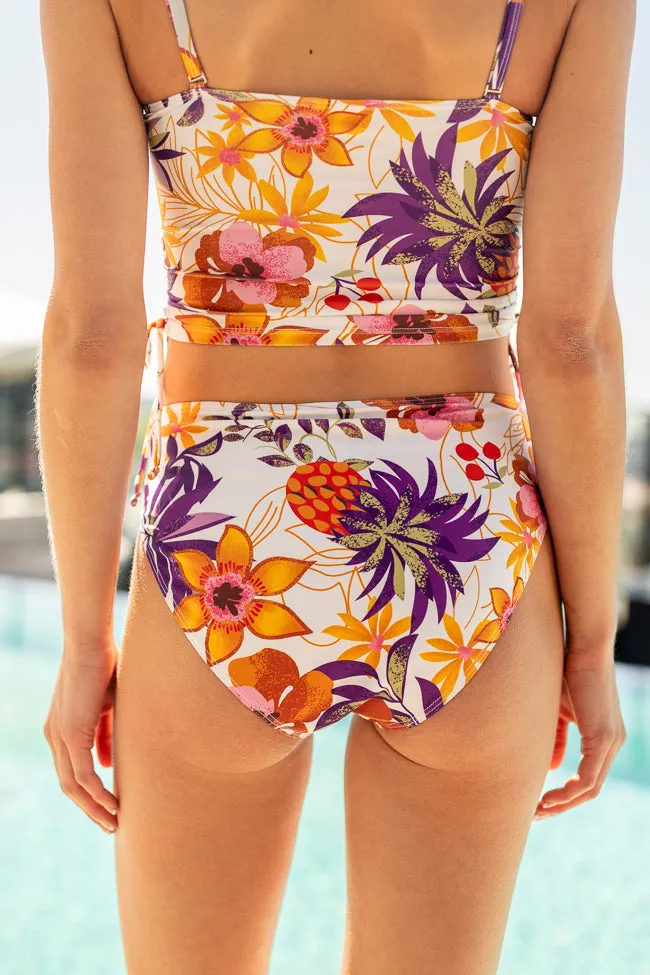 Tide Ready Purple Multi Bikini Bottoms FINAL SALE sold by Pink Lily product image thumbnail 4