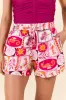 Summer Is Here Pink Printed Coverup Shorts FINAL SALE sold by Pink Lily