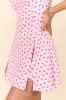Midday Pick Me Up Pink Cherry Gingham A-Line Active Dress SALE sold by Pink Lily