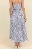 Always Been You Navy Floral Maxi Skirt sold by Pink Lily