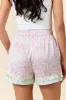 Dreamy Days Mixed Floral Satin Pajama Shorts FINAL SALE sold by Pink Lily