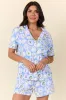 Under The Stars Decorative Plate Print Bamboo Pajama Top SALE sold by Pink Lily