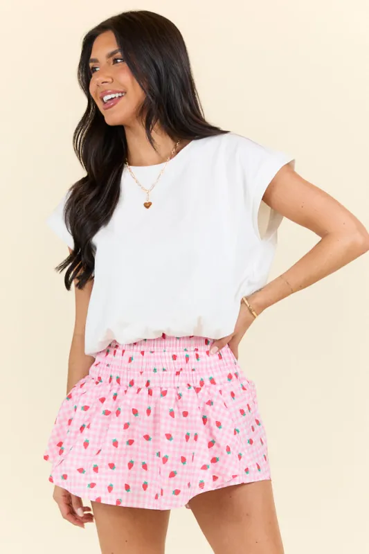 Own Today White Bubble Tee made by Papermoon