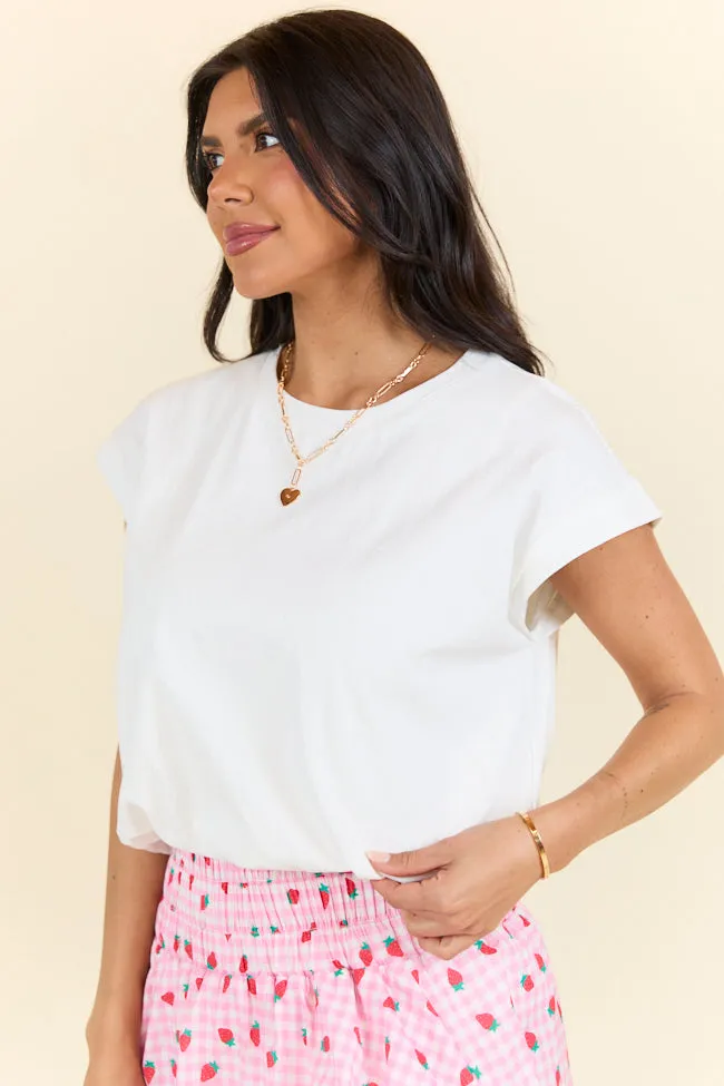Own Today White Bubble Tee sold by Pink Lily product image thumbnail 3