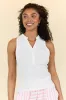 Just Breathe White Waffle Knit Lounge Tank FINAL SALE sold by Pink Lily