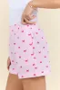 Living My Truth Pink Gingham And Bows Boxer Shorts FINAL SALE sold by Pink Lily