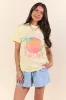Life is Peachy Yellow Graphic Tee sold by Pink Lily