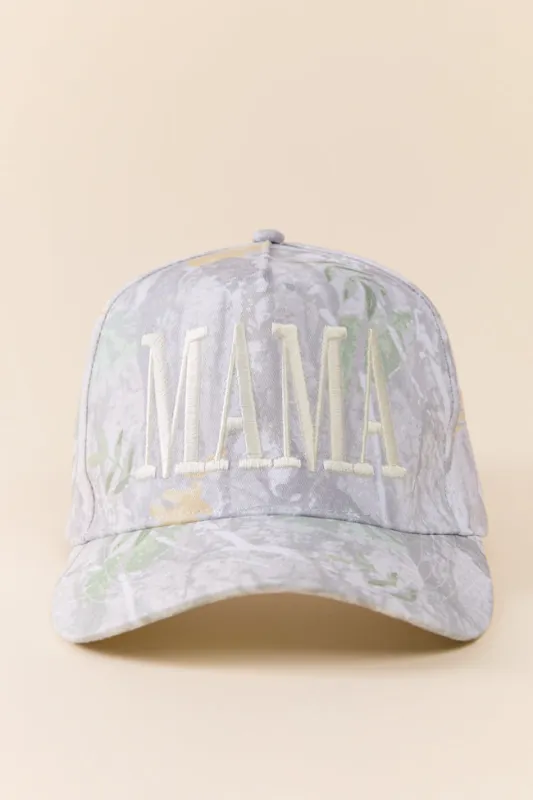 Mama White Camo Trucker Hat SALE sold by Pink Lily