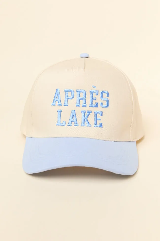 Apres Lake Blue Trucker Hat FINAL SALE sold by Pink Lily