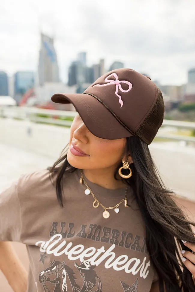 GWP - Bow Trucker Hat (FREE at Checkout) sold by Pink Lily product image thumbnail 4