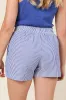 Living My Truth Blue Striped Boxer Shorts FINAL SALE sold by Pink Lily
