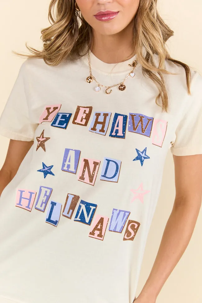 Yeehaws Ivory Graphic Tee sold by Pink Lily product image thumbnail 2