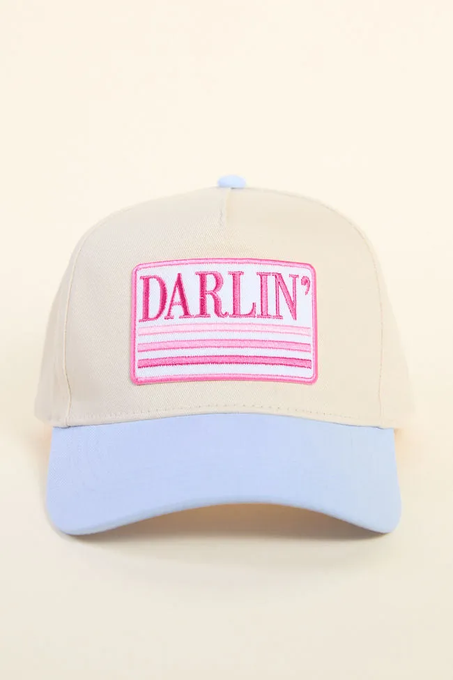 Darlin' Blue Trucker Hat sold by Pink Lily