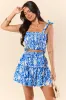 Island Inspiration Blue Tropical Tank and Skort Set SALE sold by Pink Lily