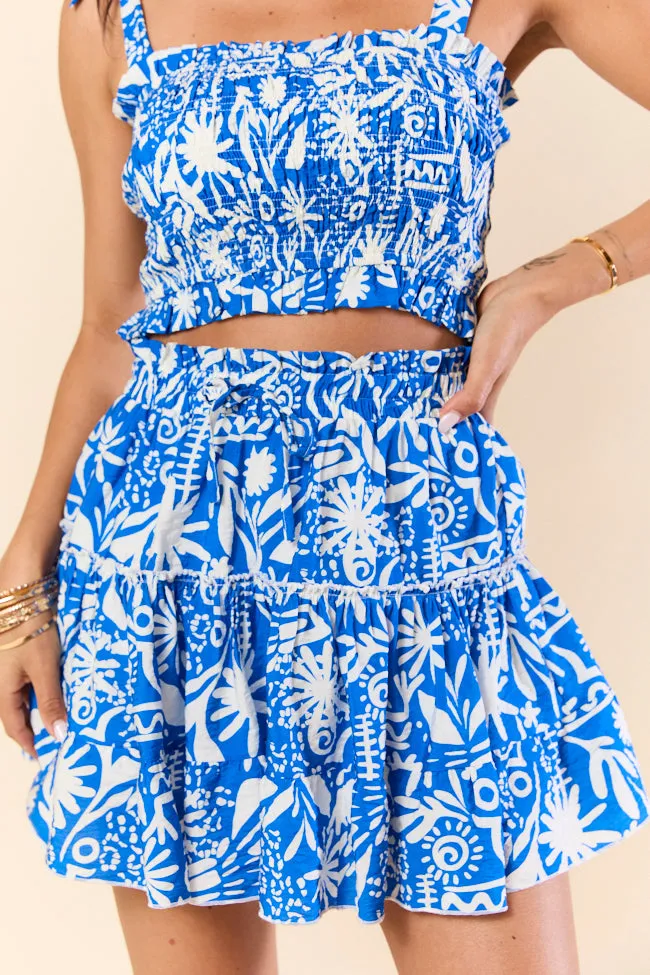 Island Inspiration Blue Tropical Tank and Skort Set FINAL SALE sold by Pink Lily product image thumbnail 5