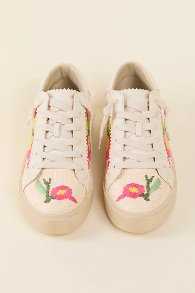 Gaby Multi Floral Sneakers SALE sold by Pink Lily product image thumbnail 4