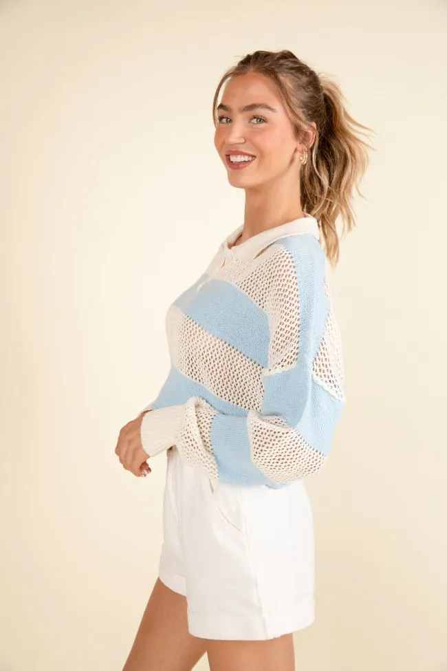 By The Rules Striped Knit Rugby Sweater FINAL SALE sold by Pink Lily product image thumbnail 4