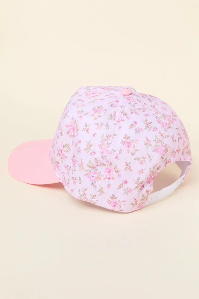 Pink Floral Trucker Hat FINAL SALE sold by Pink Lily product image thumbnail 5