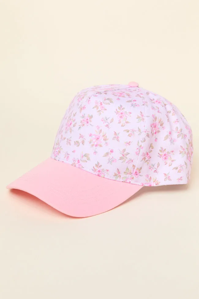 Pink Floral Trucker Hat FINAL SALE sold by Pink Lily product image thumbnail 3