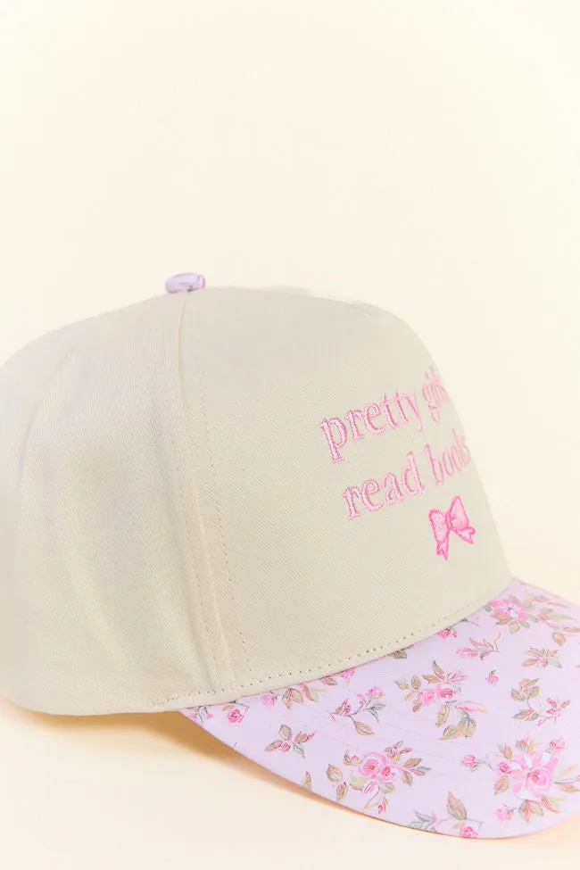 Pretty Girls Read Books Pink Trucker Hat FINAL SALE sold by Pink Lily product image thumbnail 3