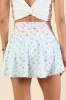 Back At It Mixed Floral Skort sold by Pink Lily