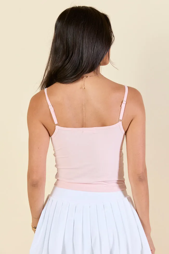 Ballet Bliss Pink Soft Knit Jersey Camisole FINAL SALE sold by Pink Lily product image thumbnail 5