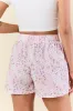 Piece By Piece Pink Patchwork Print Boxer Shorts sold by Pink Lily