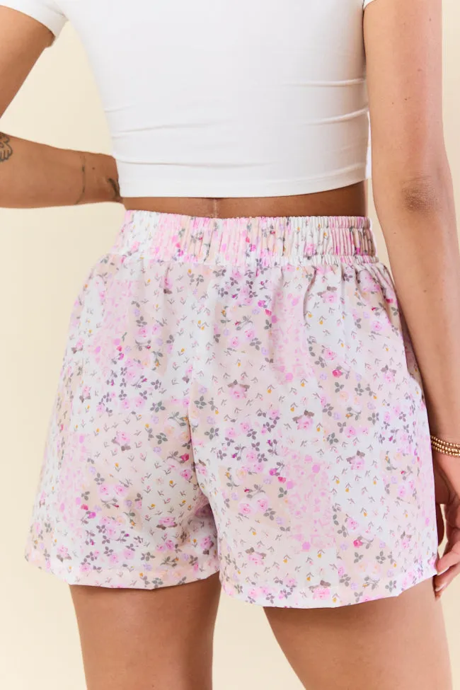 Piece By Piece Pink Patchwork Print Boxer Shorts sold by Pink Lily product image thumbnail 5