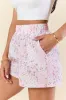 Piece By Piece Pink Patchwork Print Boxer Shorts sold by Pink Lily