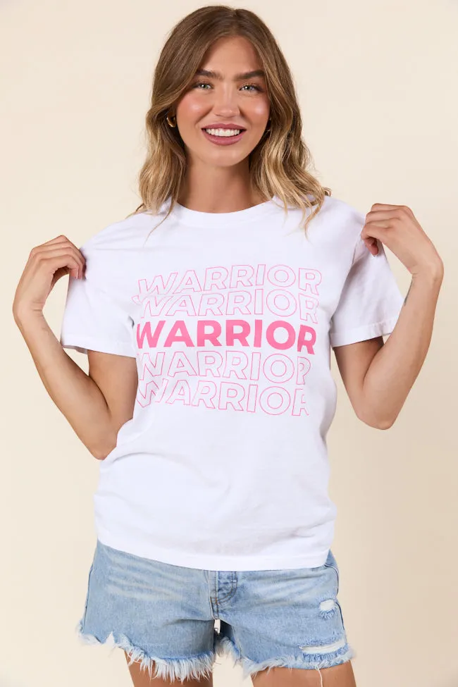 Warrior Multi White Graphic Tee sold by Pink Lily product image thumbnail 3