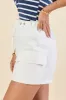 It's Your Turn Grommet Detail White Shorts SALE sold by Pink Lily