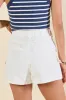 It's Your Turn Grommet Detail White Shorts SALE sold by Pink Lily