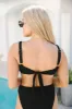 Coastal Kiss Black Knotted Bikini Top FINAL SALE sold by Pink Lily