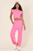 Tinley Pink Lounge Jogger Pants sold by Pink Lily