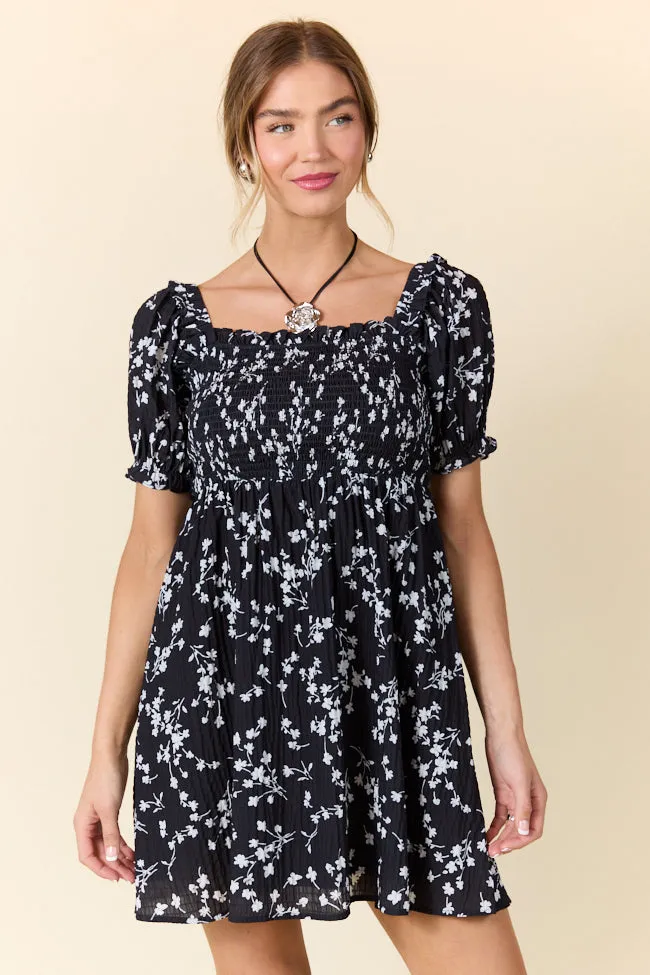 When It Ends Black Floral Dress FINAL SALE sold by Pink Lily product image thumbnail 2