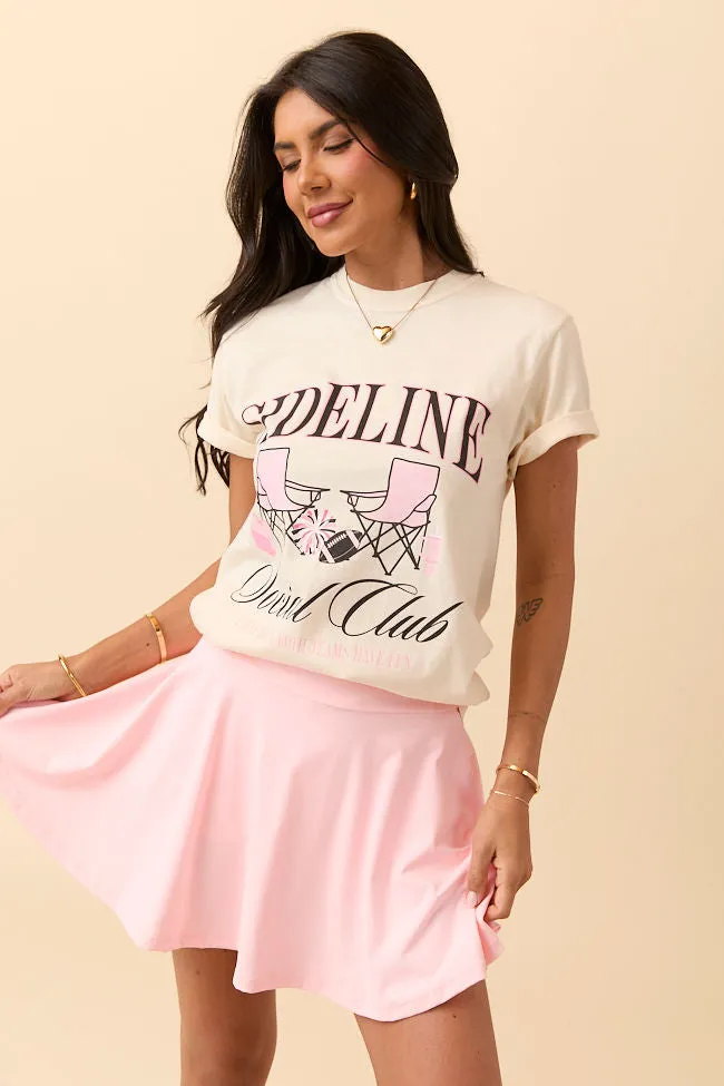 Sideline Social Club Ivory Graphic Tee sold by Pink Lily product image thumbnail 4